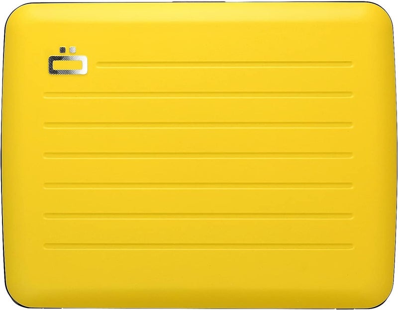 ÖGON -DESIGNS- Aluminum wallet, Large capacity with metal lock, RFID Protection against fraud and demagnetization, Smart Case OSLO Large model - Image 2